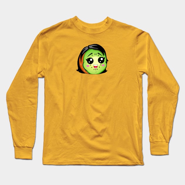 Kiwi Tori Long Sleeve T-Shirt by TaoMonkey